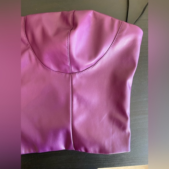 Purple Bustier Corset - Picture 3 of 5